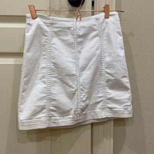 Free People Jean skirt